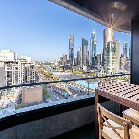 Aura2107, 2 Bedroom Apartment With Balcony, Stunning Yarra River And City Views Мельбурн Экстерьер фото